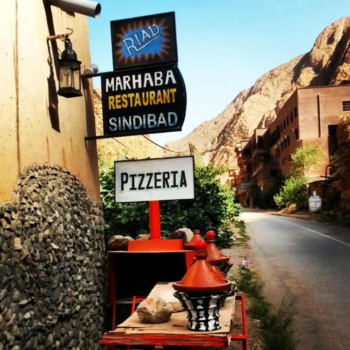 Riad Pizzeria Marhaba Hotel Akhendachou n'Ait Ouffi Exterior photo